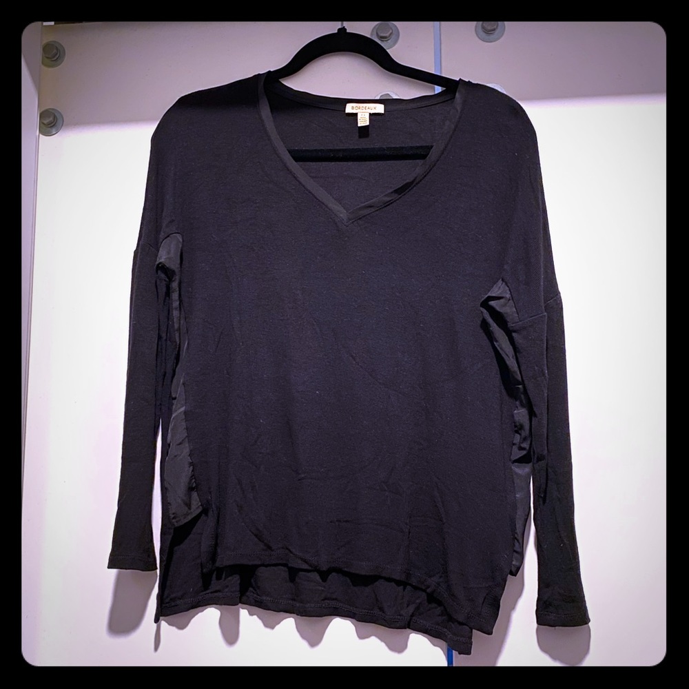 Anthropologie Bordeaux Sweater